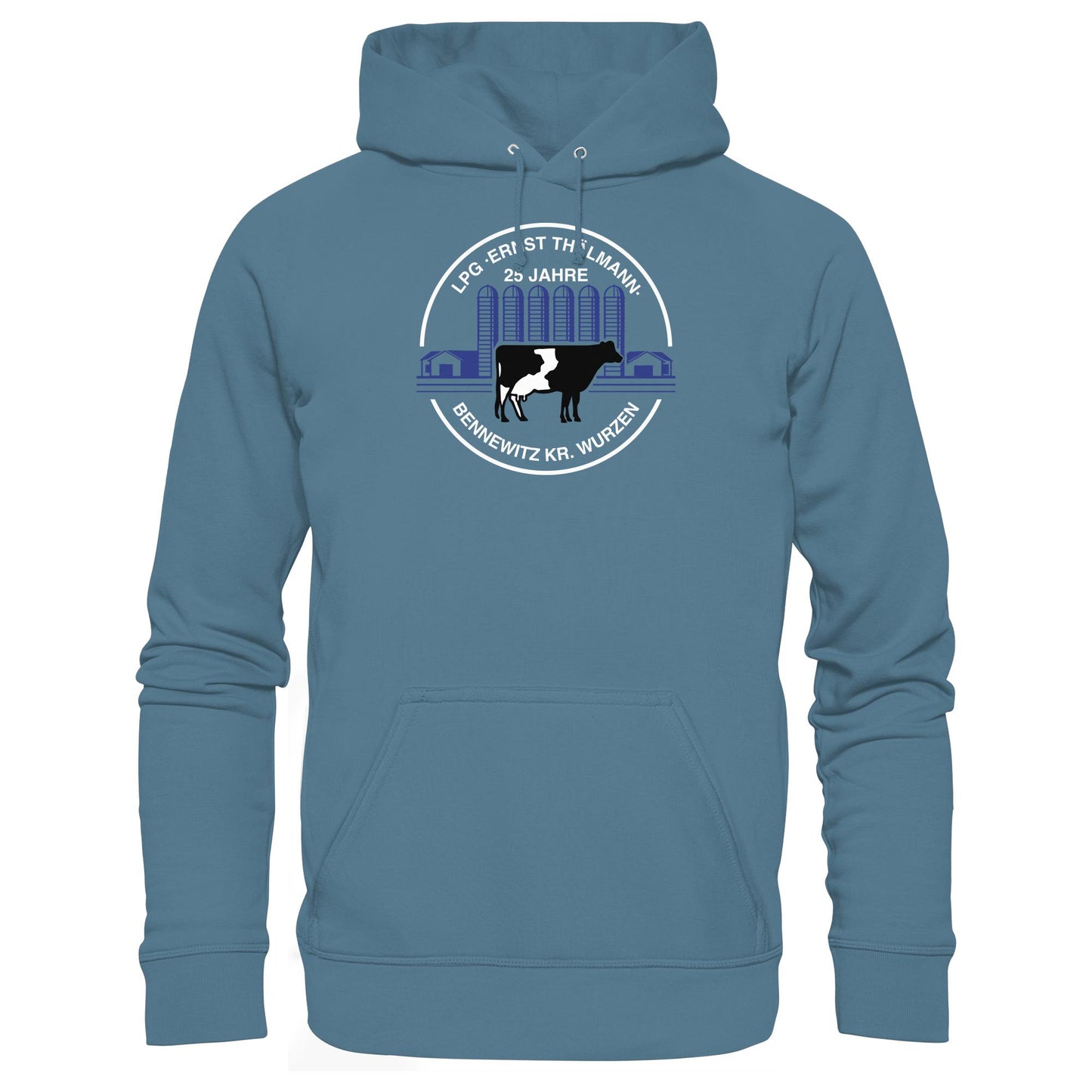 DDR Ostalgie Kapuze / Hoodie Unisex • LPG ERNST THÄLMANN BENNEWITZ - WURZEN