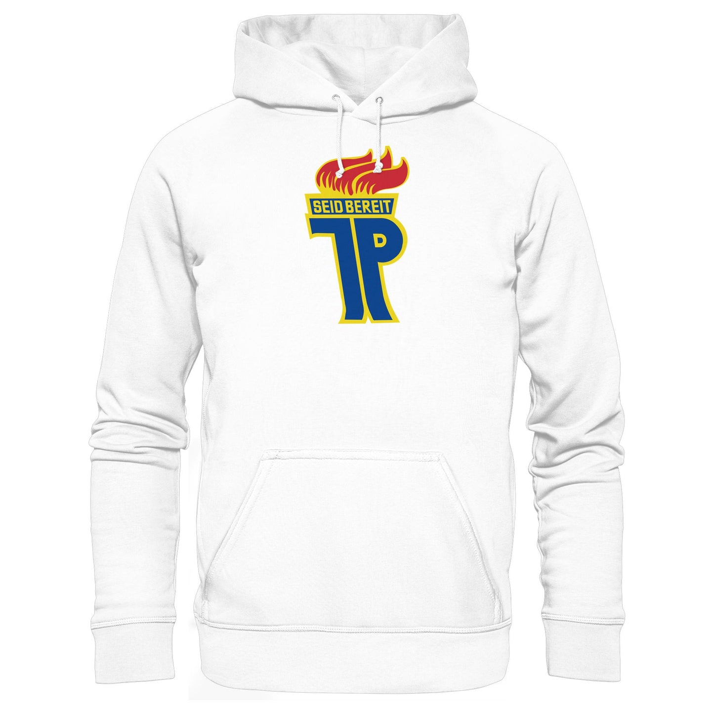 DDR Ostalgie Kapuze / Hoodie Unisex • JUNGE PIONIERE, SEID BEREIT