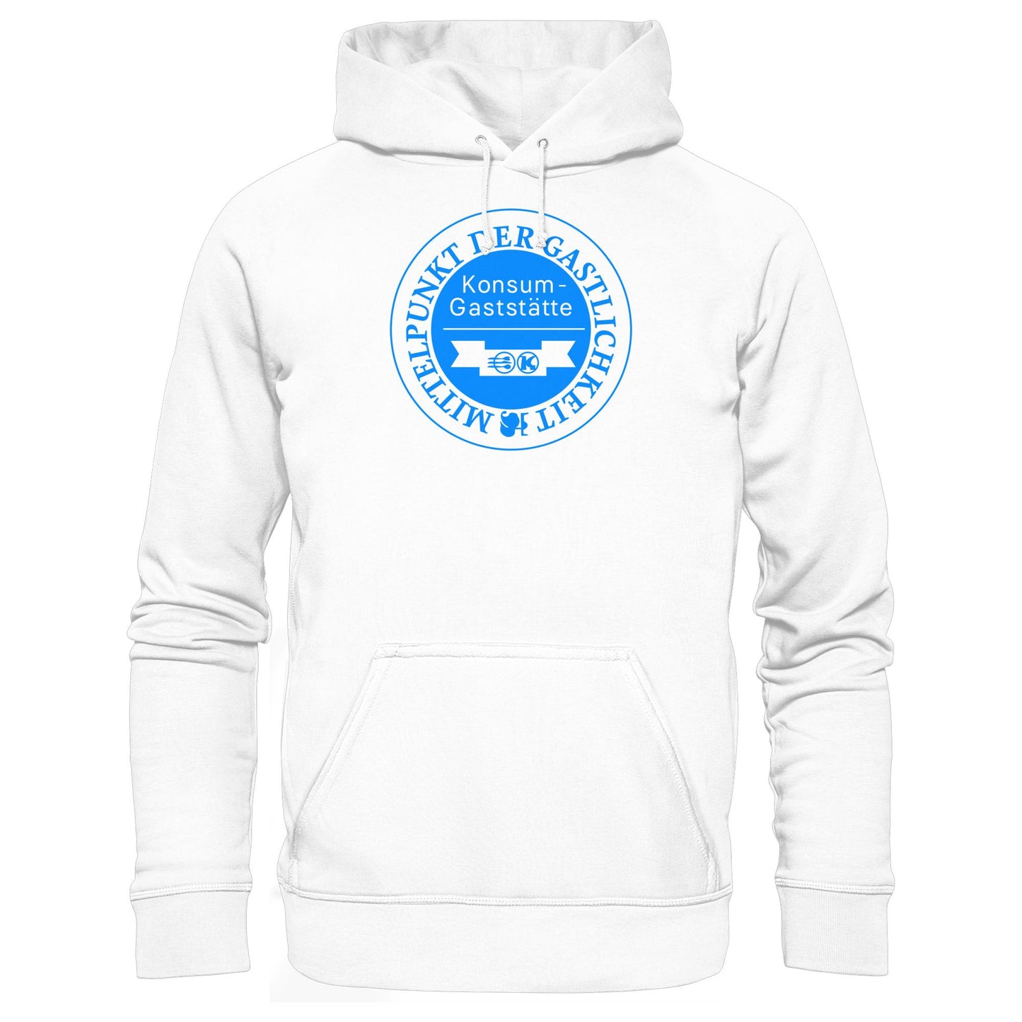 DDR Ostalgie Kapuze / Hoodie Unisex • KONSUM GASTSTÄTTE