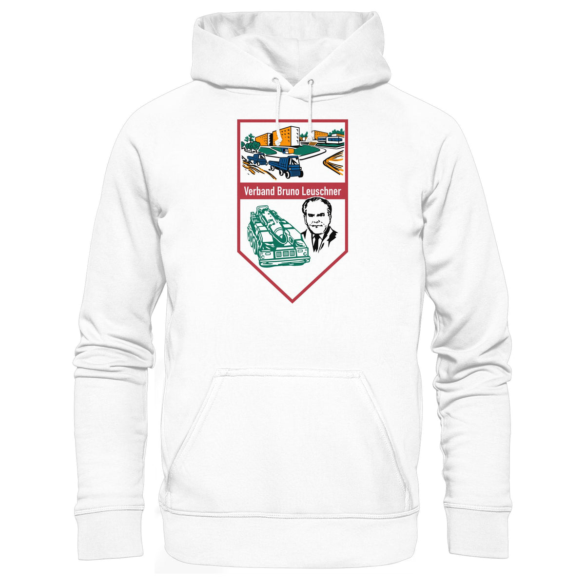 NVA - VERBAND BRUNO LEUSCHNER  | DDR Ostalgie Kapuze / Hoodie Unisex