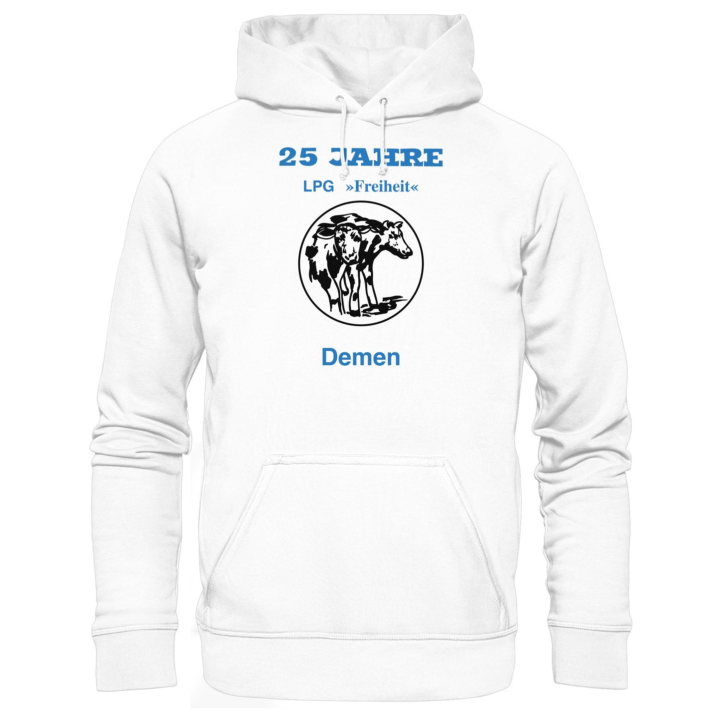 DDR Ostalgie Kapuze / Hoodie Unisex • LPG FREIHEIT DEMEN (ORIGINAL WIMPEL)