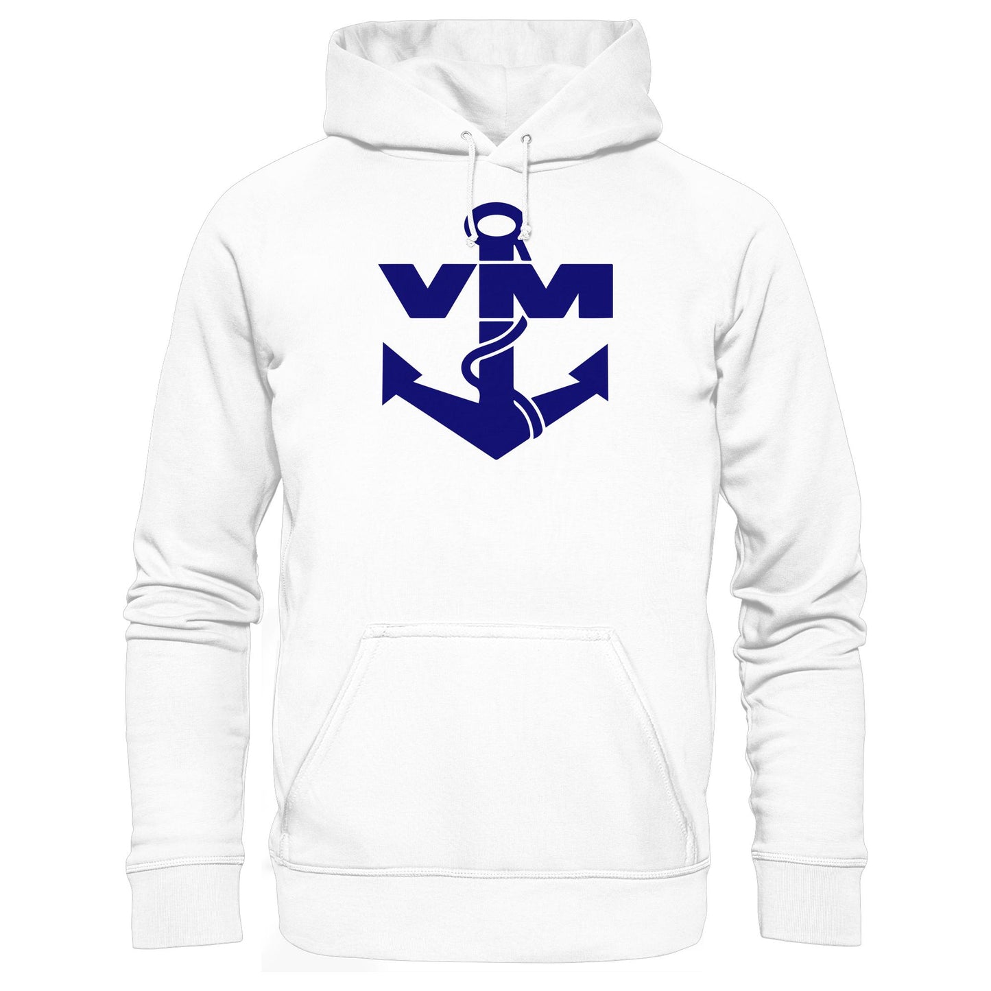 DDR Ostalgie Kapuze / Hoodie Unisex • NVA EMBLEM - VOLKSMARINE SEESTREITKRÄFTE - BRUST