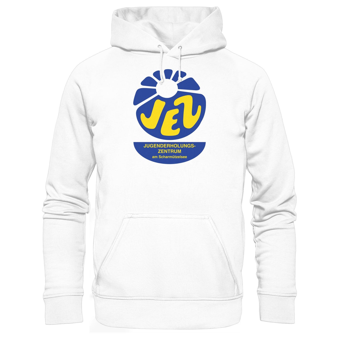 DDR Ostalgie Kapuze / Hoodie Unisex • JEZ - JUGENDERHOLUNGSZENTRUM SCHARMÜTZELSEE