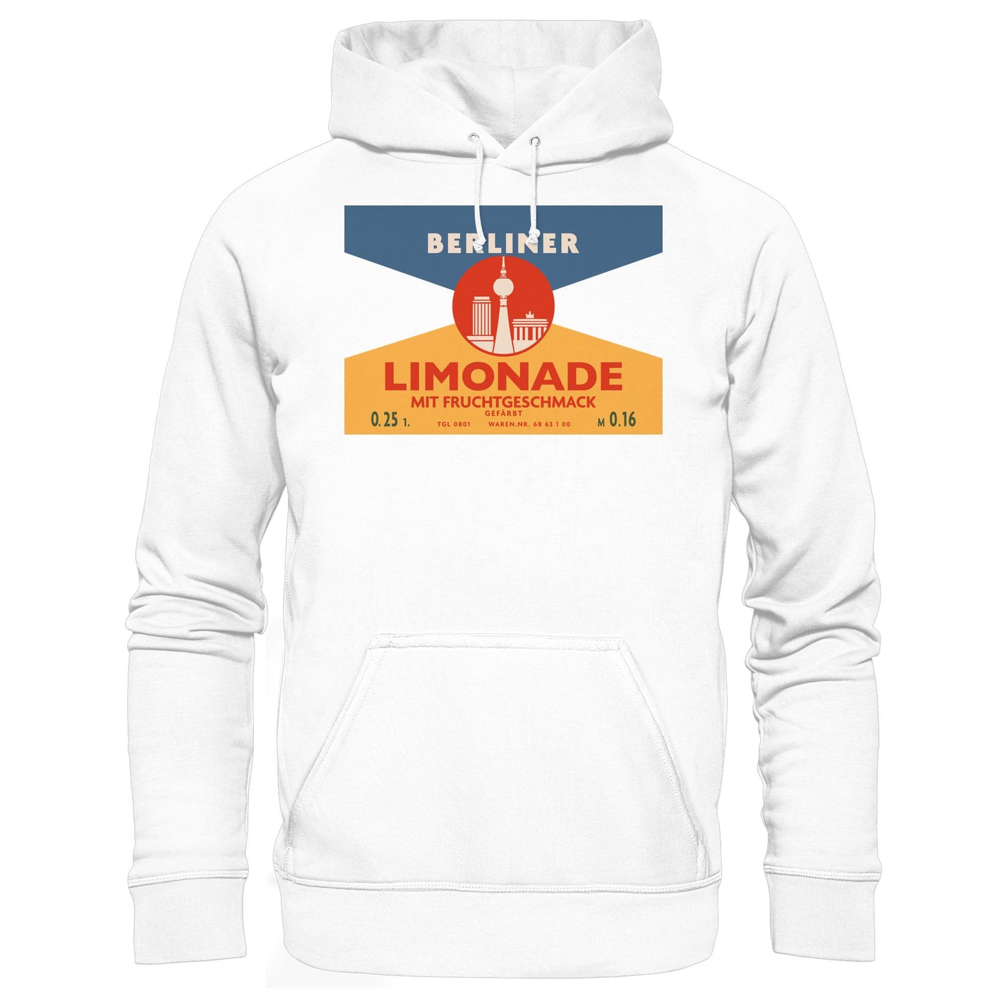 DDR Ostalgie Kapuze / Hoodie Unisex • BERLINER LIMONADE