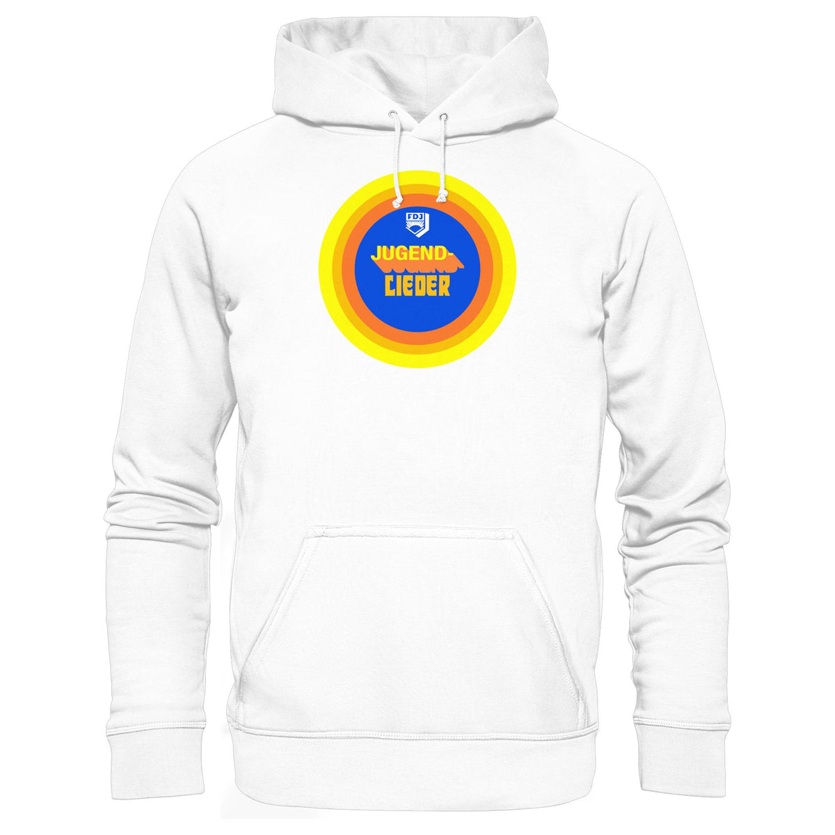DDR Ostalgie Kapuze / Hoodie Unisex • FDJ JUGENDLIEDER