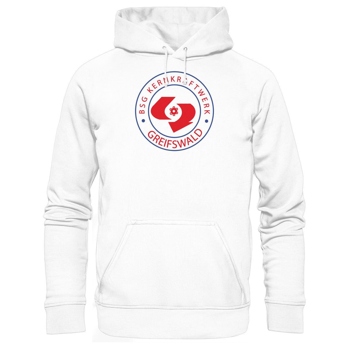 DDR Ostalgie Kapuze / Hoodie Unisex • BSG KERNKRAFTWERK GREIFSWALD