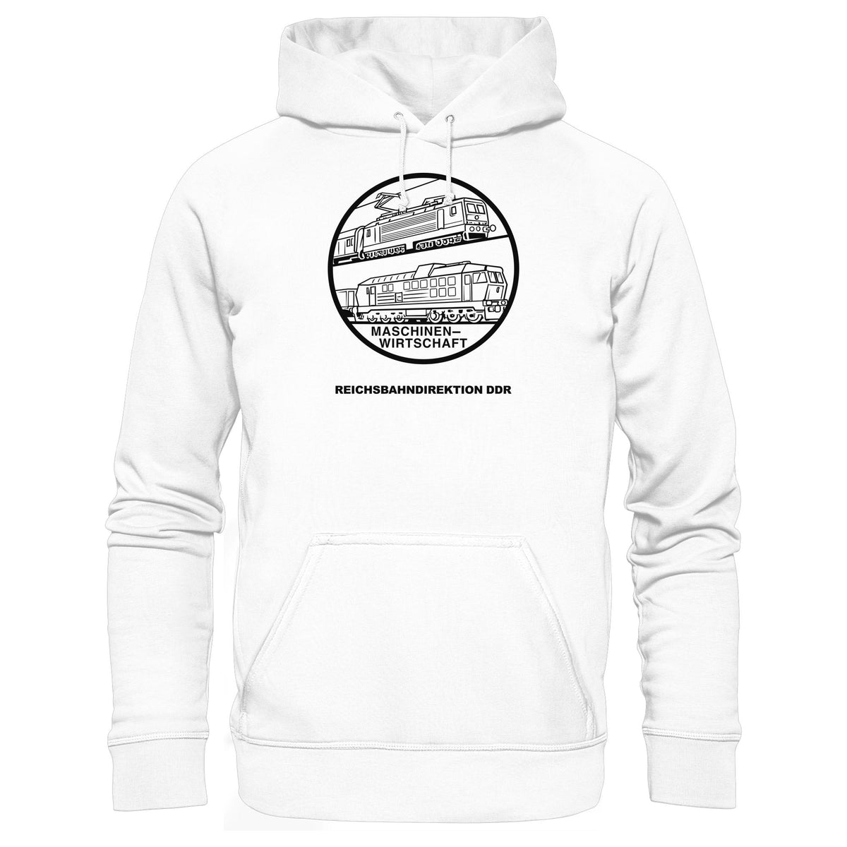 MASCHINENWIRTSCHAFT DR • DDR Ostalgie Kapuze / Hoodie Unisex