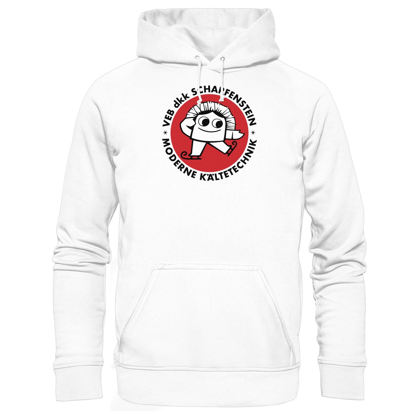 DDR Ostalgie Kapuze / Hoodie Unisex • VEB DKK SCHARFENSTEIN