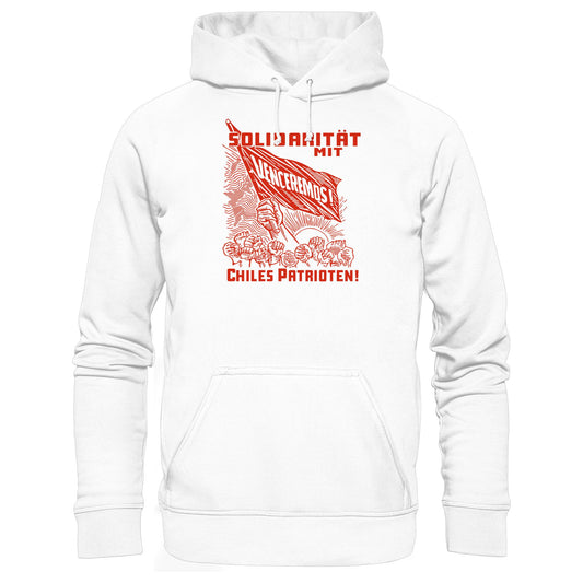 DDR Ostalgie Kapuze / Hoodie Unisex • VENCEREMOS - SOLIDARITÄT MIT CHILES PATRIOTEN