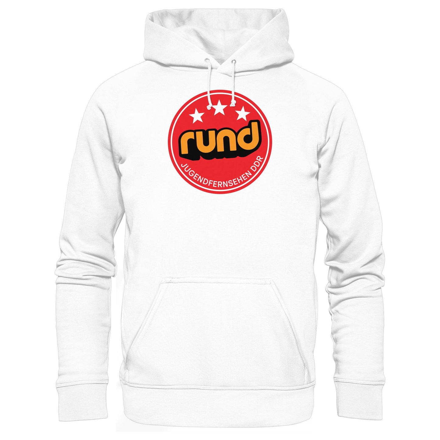 DDR Ostalgie Kapuze / Hoodie Unisex • RUND - JUGENDFERNSEHEN DDR