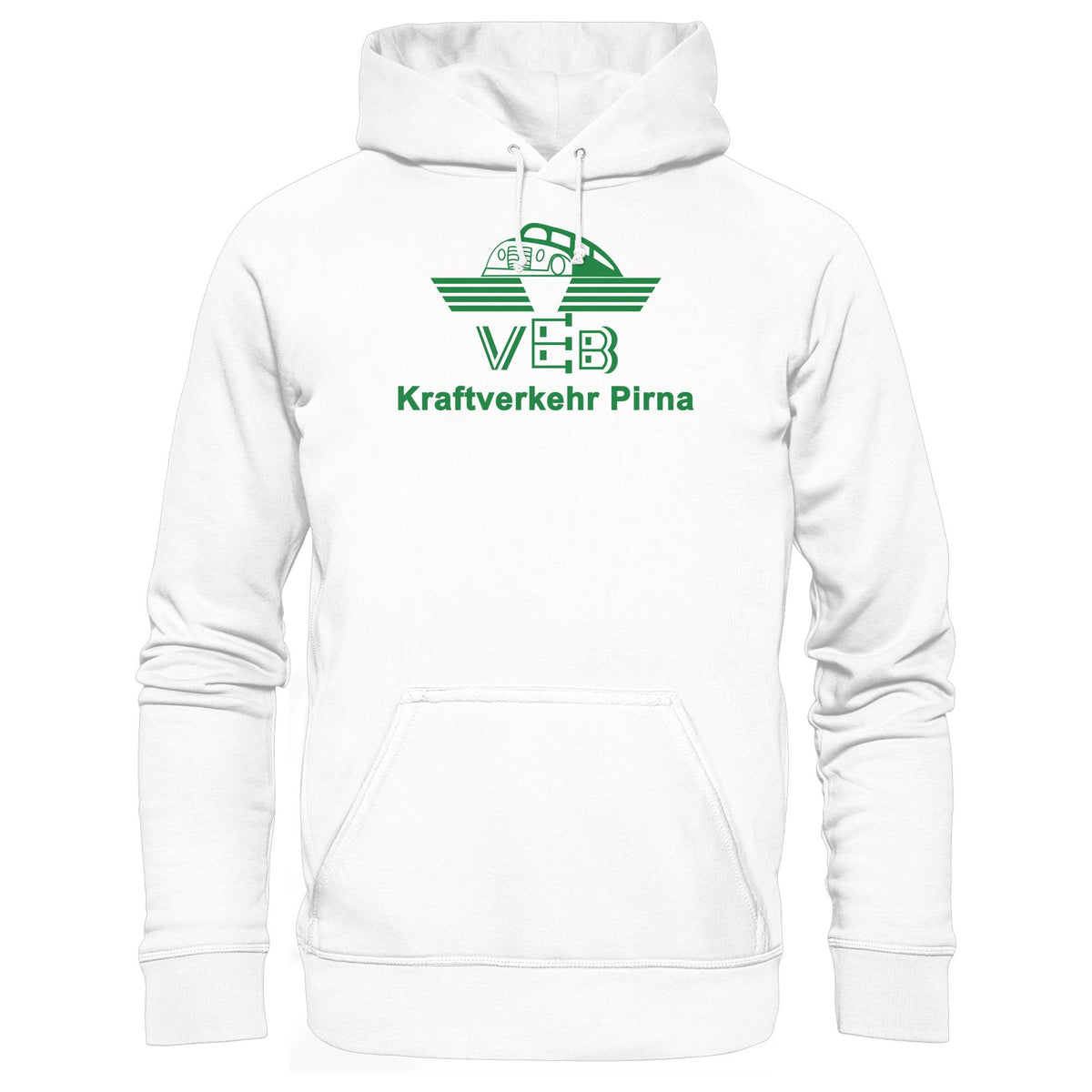 DDR Ostalgie Kapuze / Hoodie Unisex • VEB KRAFTVERKEHR PIRNA