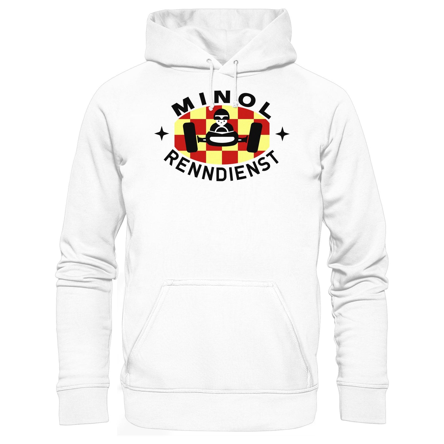 DDR Ostalgie Kapuze / Hoodie Unisex • MINOL RENNDIENST