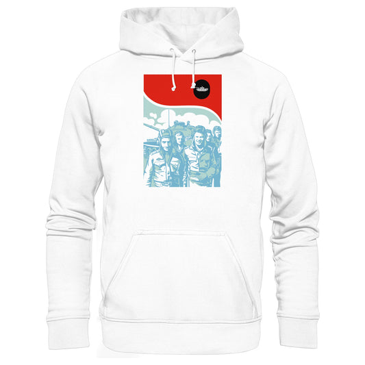 DDR Ostalgie Kapuze / Hoodie Unisex • NVA - PANZERDIVISION (ORIGINAL-PLAKAT)