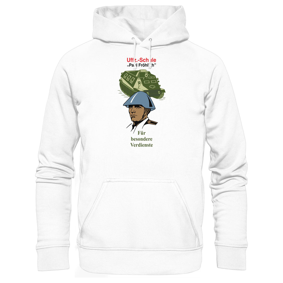 NVA - UNTEROFFIZIERSCHULE PAUL FRÖHLICH | DDR Ostalgie Kapuze / Hoodie Unisex
