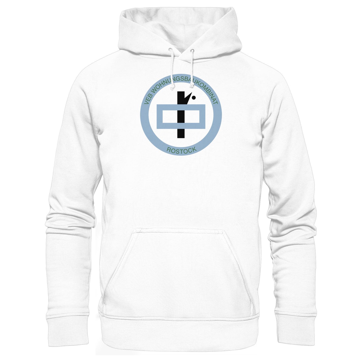 DDR Ostalgie Kapuze / Hoodie Unisex • VEB WOHNUNGSBAUKOMBINAT ROSTOCK