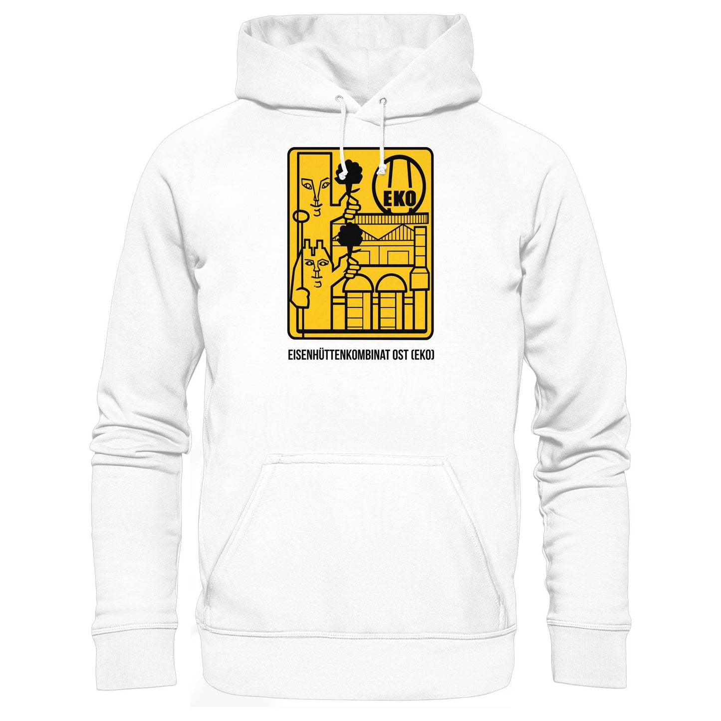 DDR Ostalgie Kapuze / Hoodie Unisex • EISENHÜTTENKOMBINAT OST (EKO)