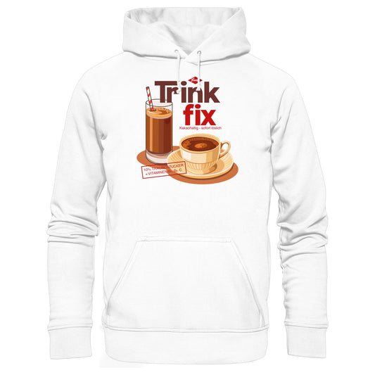 DDR Ostalgie Kapuze / Hoodie Unisex • TRINK FIX - DOSEN-DESIGN