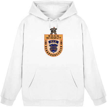 DDR Ostalgie Kapuze / Hoodie Unisex • SDAG WISMUT AUE - ABZEICHEN