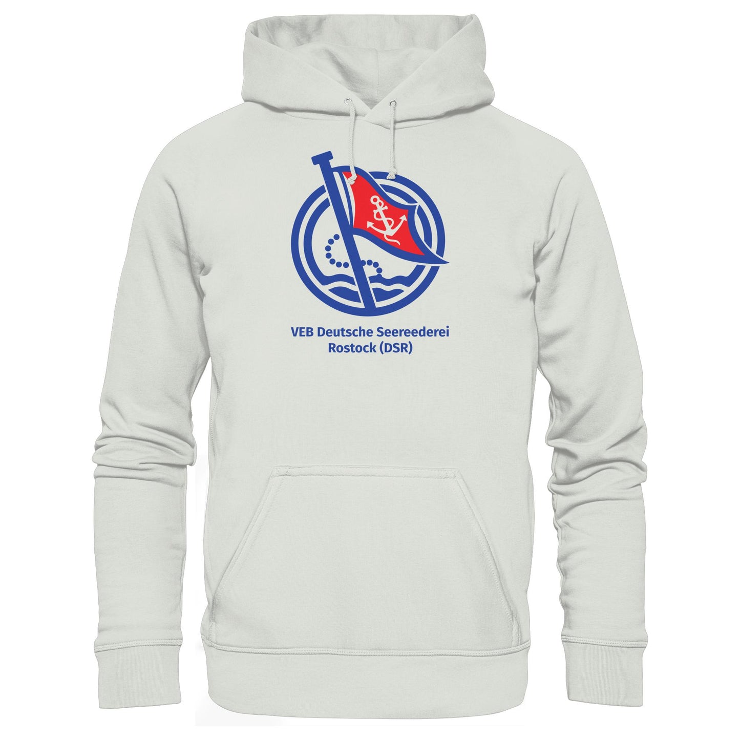 DDR Ostalgie Kapuze / Hoodie Unisex • VEB DEUTSCHE SEEREEDEREI ROSTOCK (DSR)