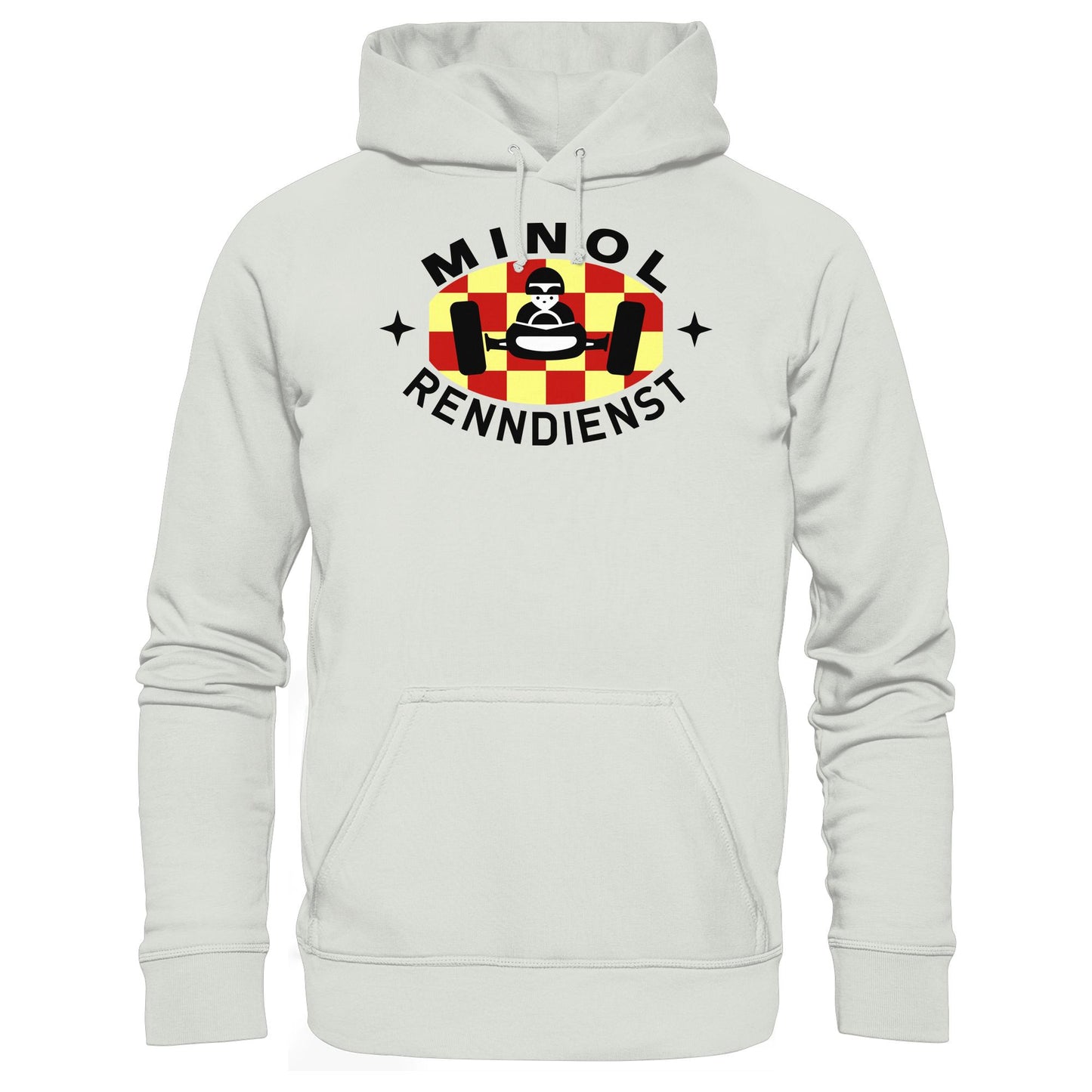 DDR Ostalgie Kapuze / Hoodie Unisex • MINOL RENNDIENST