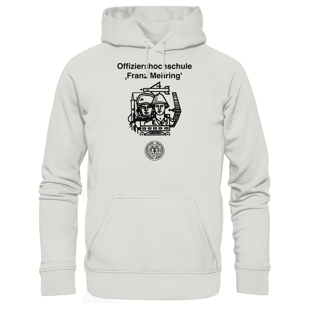 NVA - OFFIZIERSHOCHSCHULE FRANZ MEHRING • DDR Ostalgie Kapuze / Hoodie Unisex