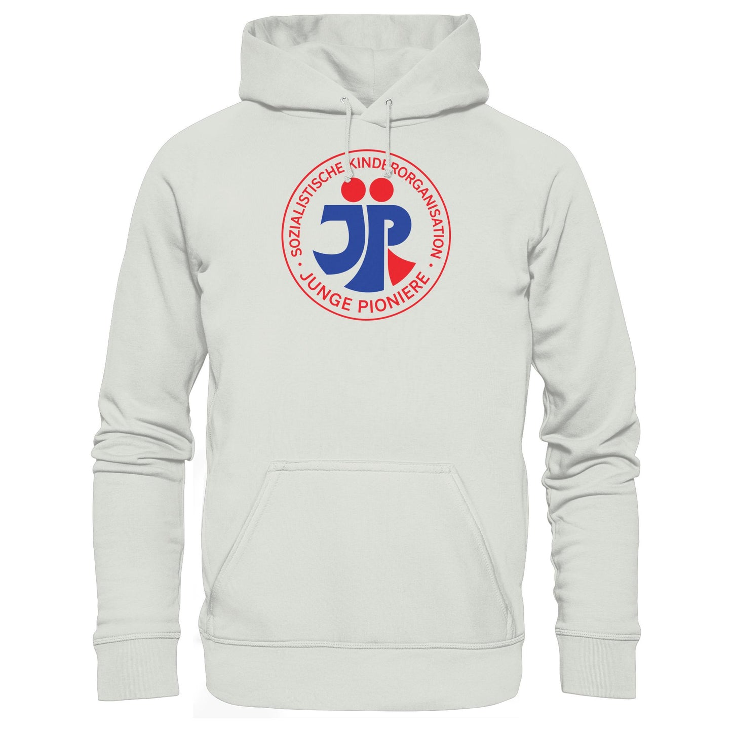 DDR Ostalgie Kapuze / Hoodie Unisex • JP - JUNGE PIONIERE (ORIGINAL NICKI-MOTIV)