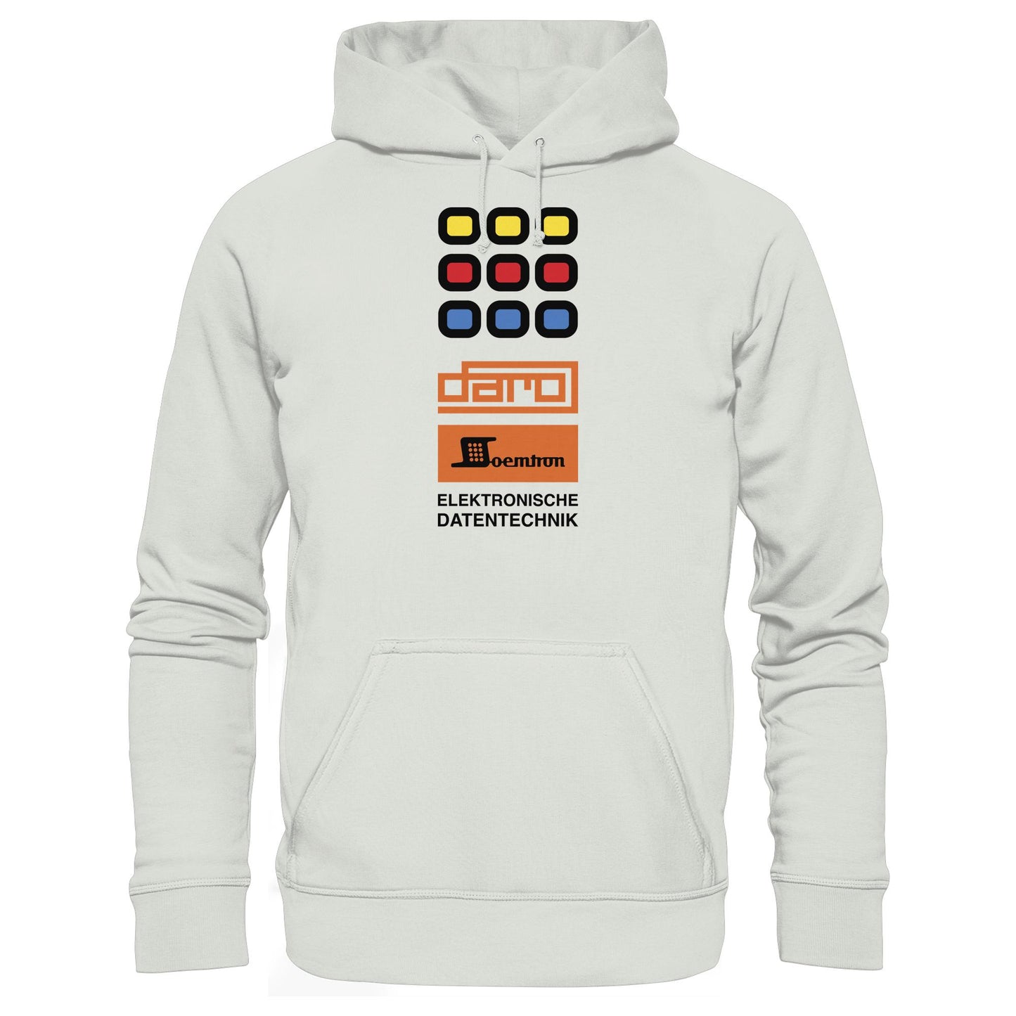 DDR Ostalgie Kapuze / Hoodie Unisex • DARO - ELEKTRONISCHE DATENTECHNIK DDR