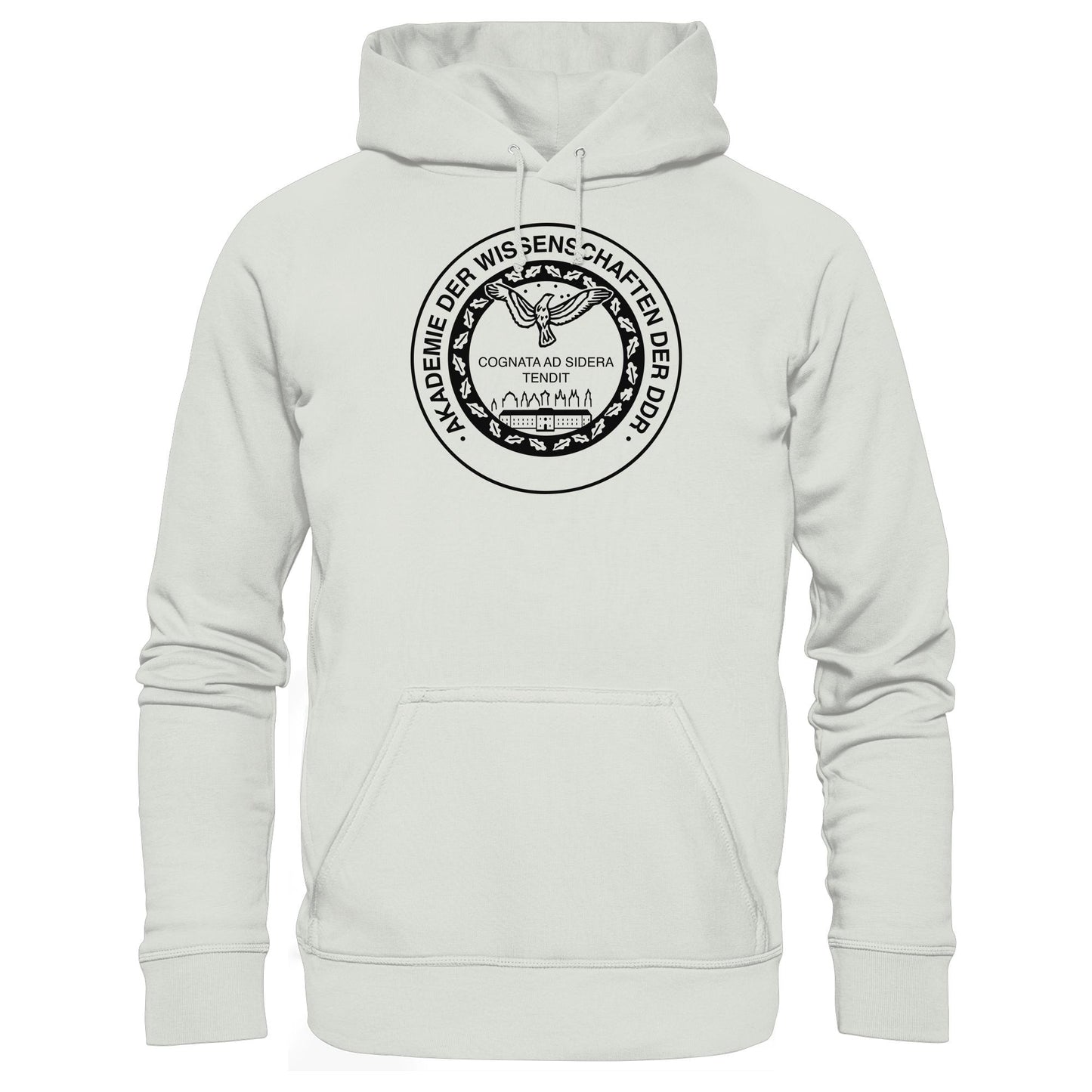 DDR Ostalgie Kapuze / Hoodie Unisex • AKADEMIE DER WISSENSCHAFTEN DER DDR