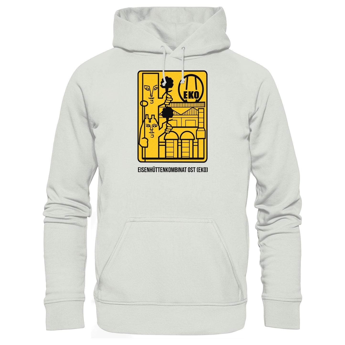 DDR Ostalgie Kapuze / Hoodie Unisex • EISENHÜTTENKOMBINAT OST (EKO)