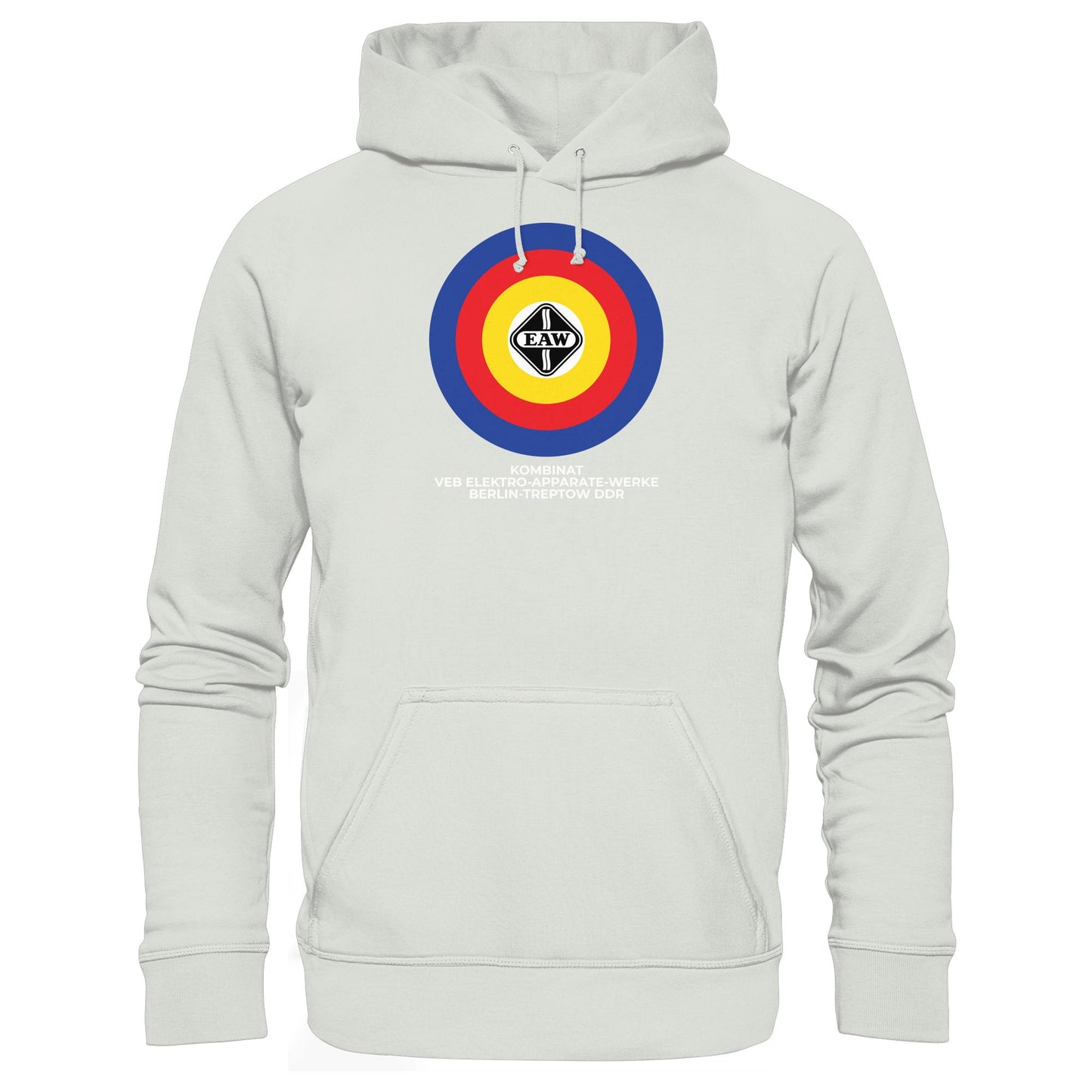 DDR Ostalgie Kapuze / Hoodie Unisex • VEB ELEKTRO-APPARATE-WERKE BERLIN-TREPTOW