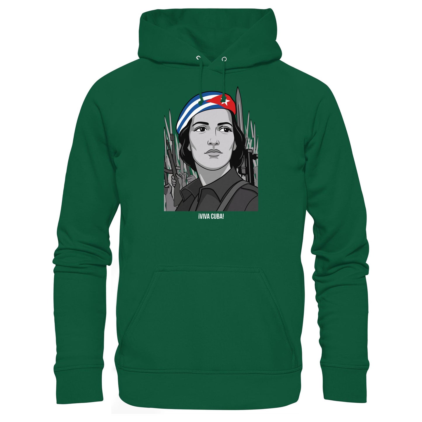 DDR Ostalgie Kapuze / Hoodie Unisex •  VIVA CUBA!