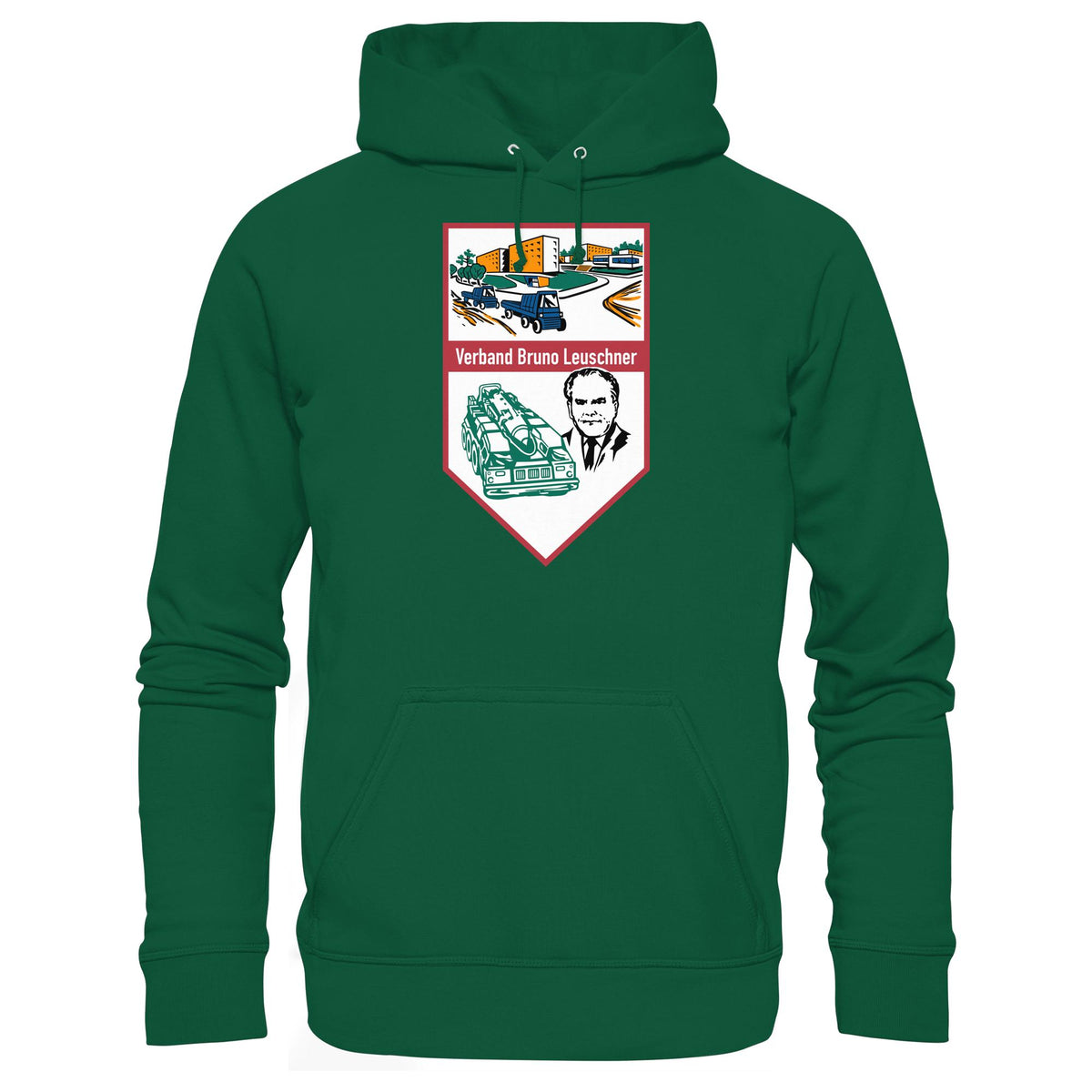 NVA - VERBAND BRUNO LEUSCHNER  | DDR Ostalgie Kapuze / Hoodie Unisex