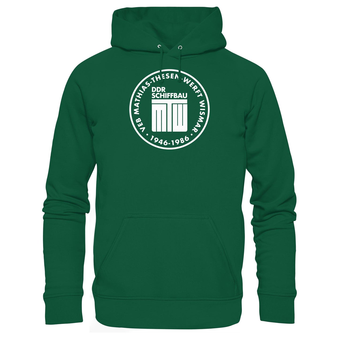 DDR Ostalgie Kapuze / Hoodie Unisex • MATHIAS-THESEN-WERFT WISMAR