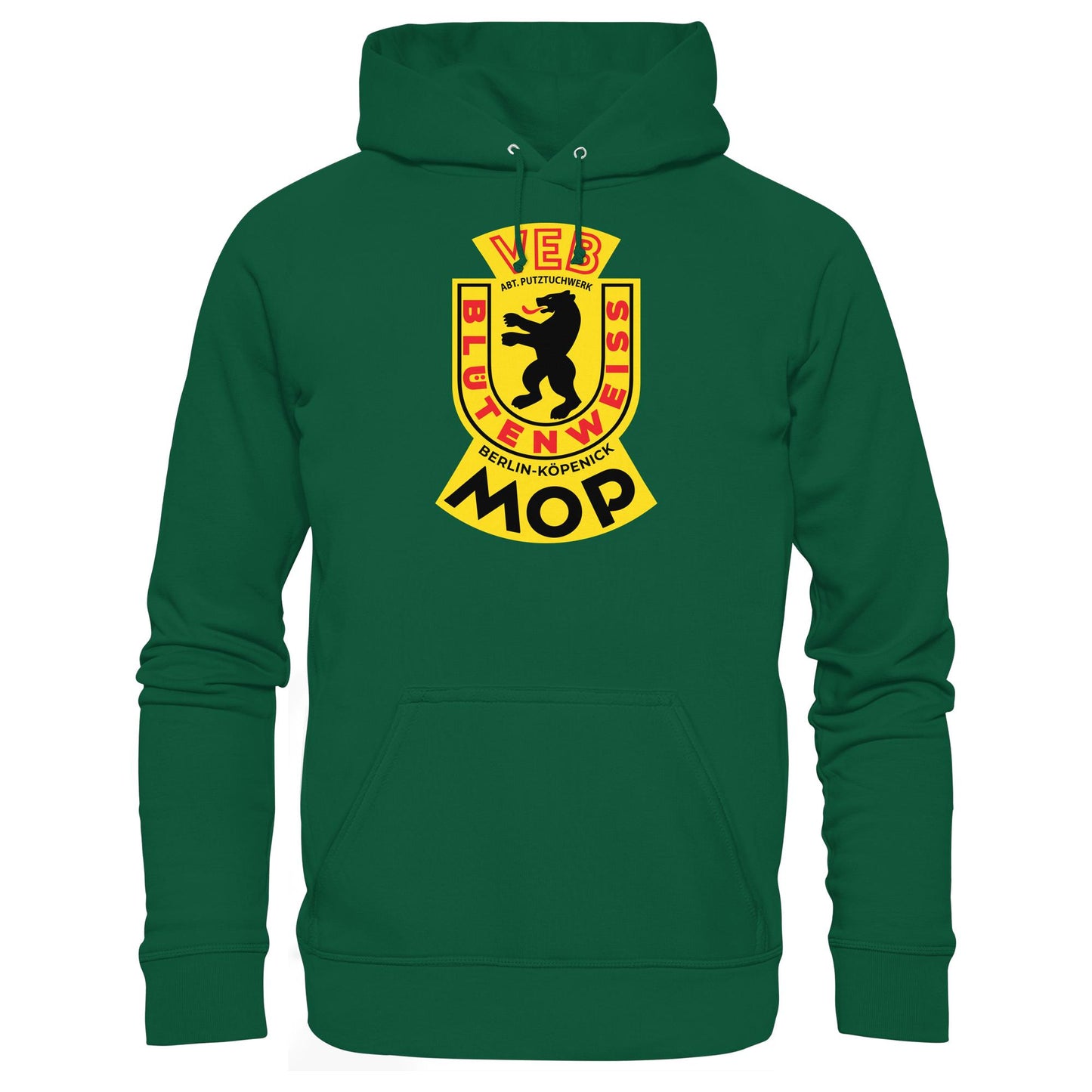 DDR Ostalgie Kapuze / Hoodie Unisex • VEB PUTZTUCHWERK BERLIN-KÖPENICK