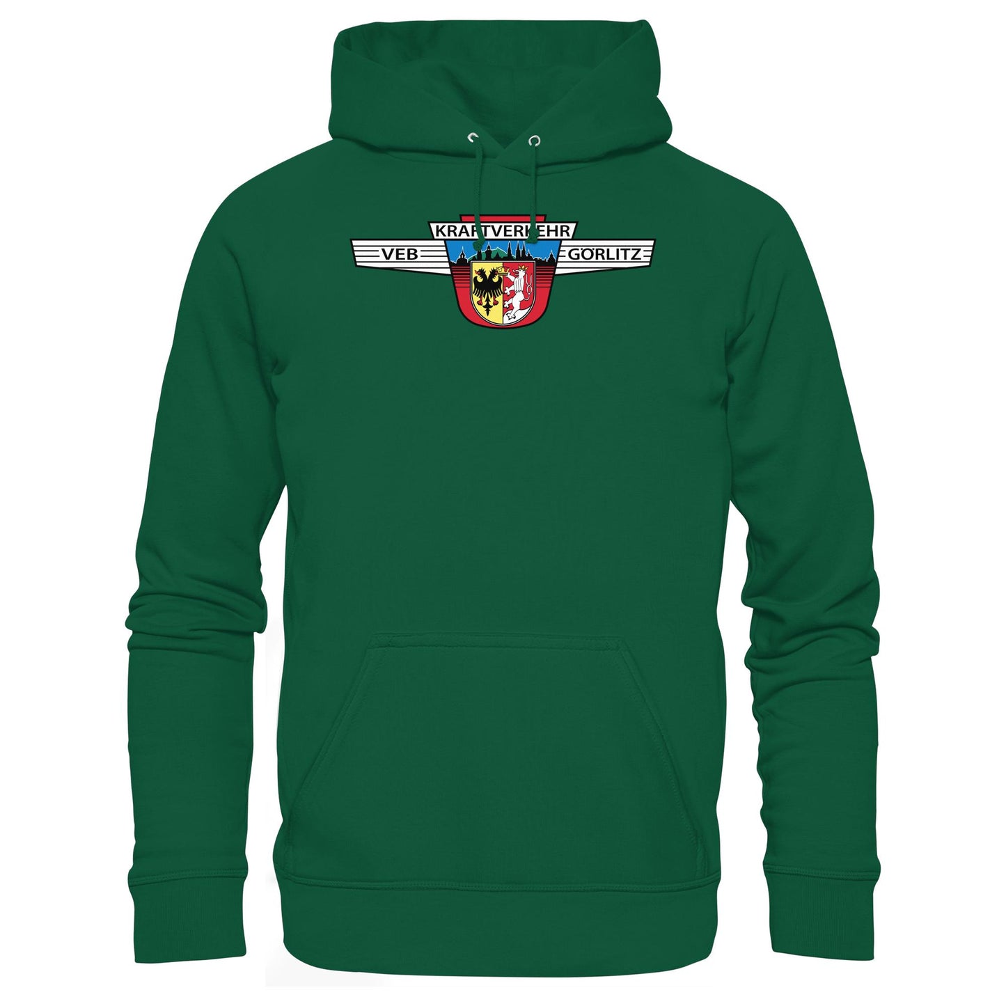 DDR Ostalgie Kapuze / Hoodie Unisex • VEB KRAFTVERKEHR GÖRLITZ