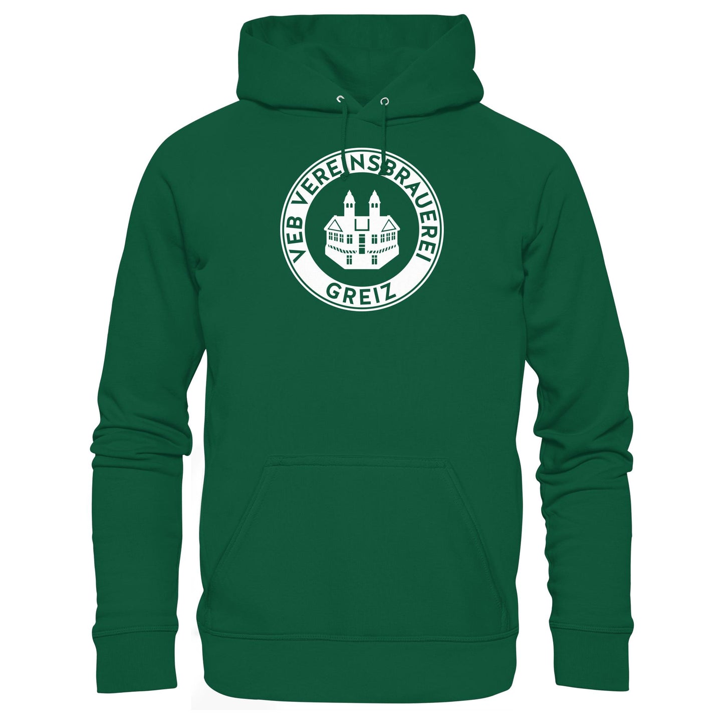 DDR Ostalgie Kapuze / Hoodie Unisex • VEB VEREINSBRAUEREI GREIZ