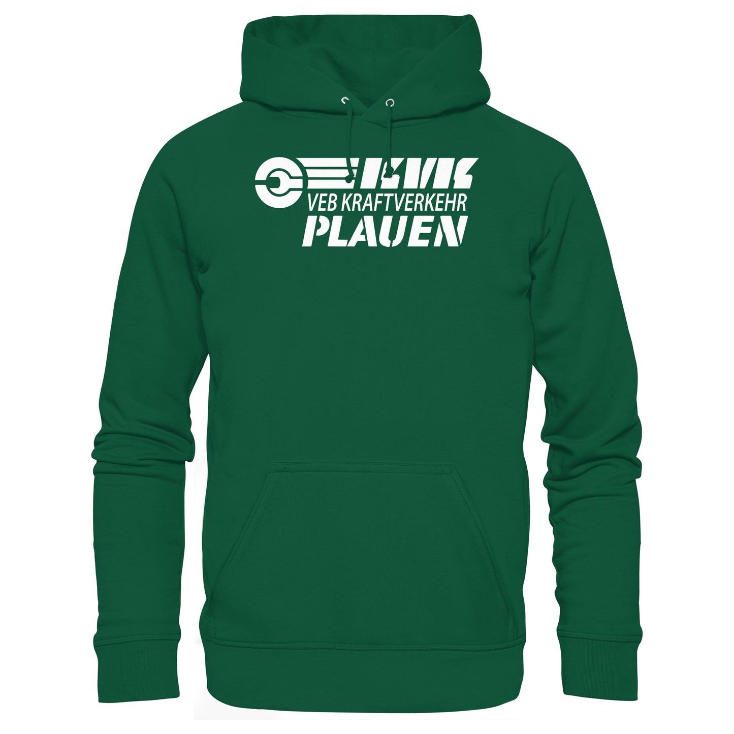 DDR Ostalgie Kapuze / Hoodie Unisex • VEB KRAFTVERKEHR PLAUEN