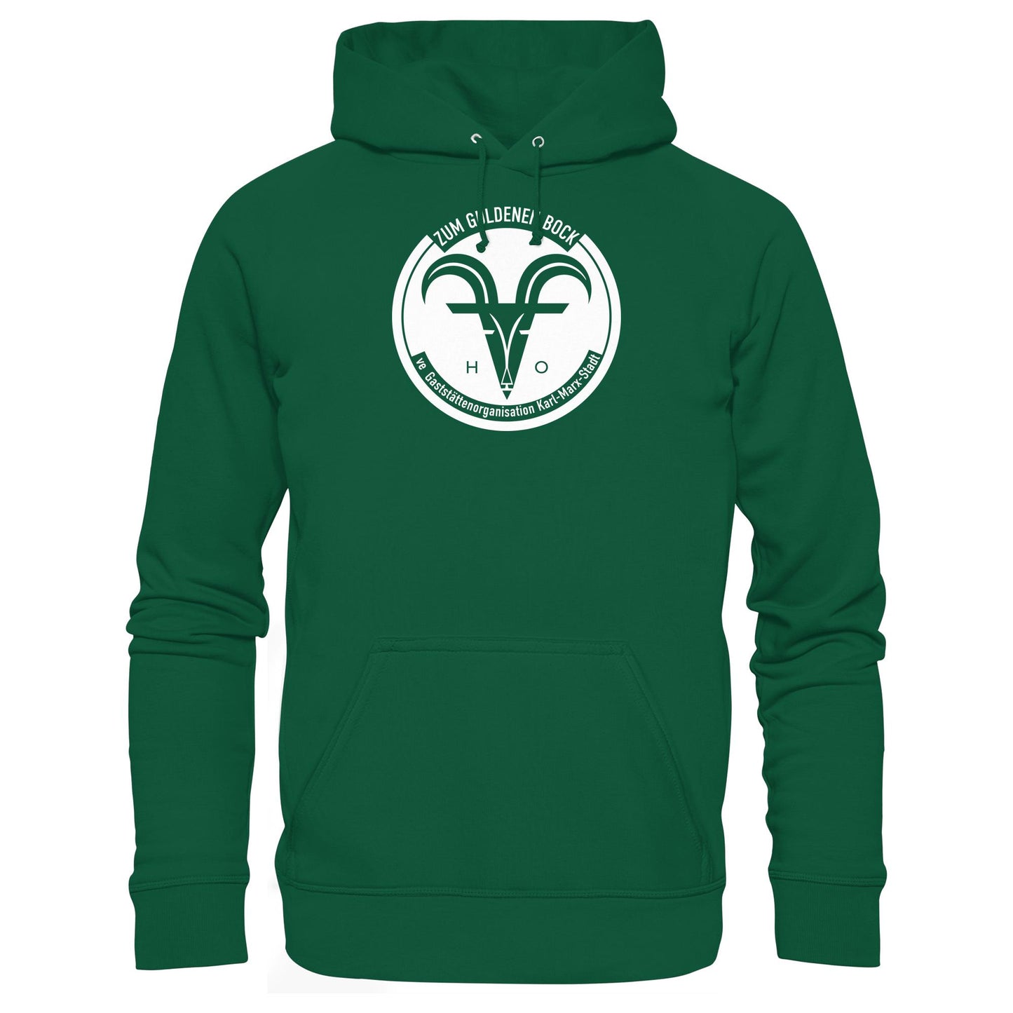 DDR Ostalgie Kapuze / Hoodie Unisex • ZUM GÜLDENEN BOCK - VE GASTSTÄTTEN KARL-MARX-STADT