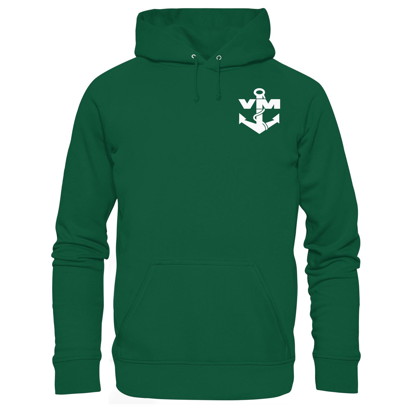 DDR Ostalgie Kapuze / Hoodie Unisex • NVA EMBLEM - VOLKSMARINE SEESTREITKRÄFTE - DUNKEL