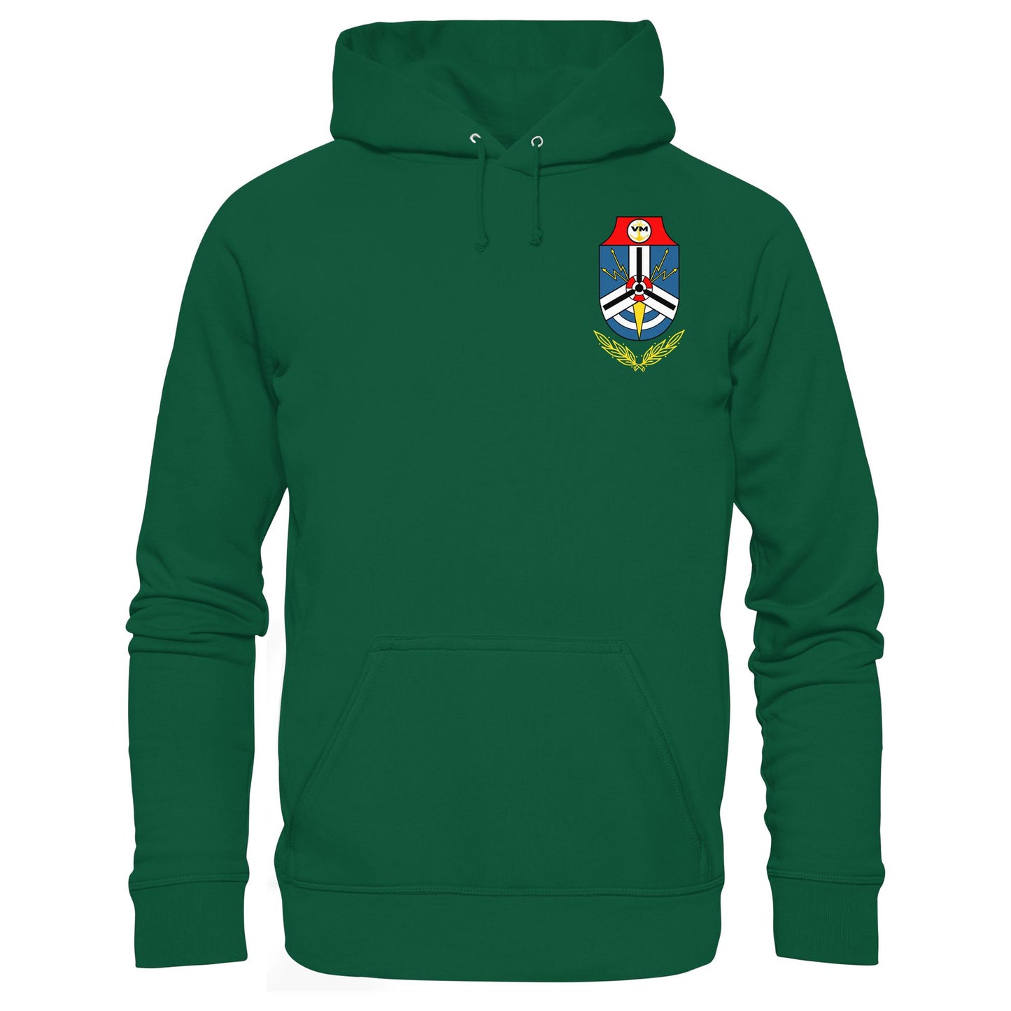 DDR Ostalgie Kapuze / Hoodie Unisex • NVA EMBLEM - MARINEGESCHWADER 18 - KURT BARTHEL