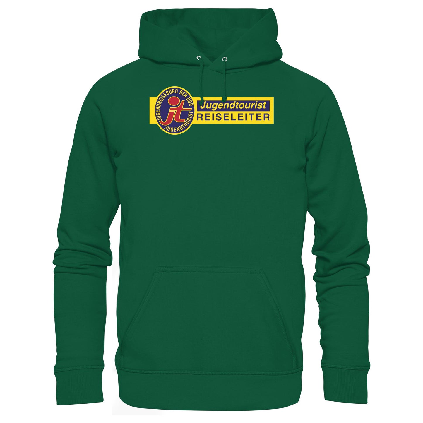 DDR Ostalgie Kapuze / Hoodie Unisex • DDR JUGENDTOURIST - REISELEITER