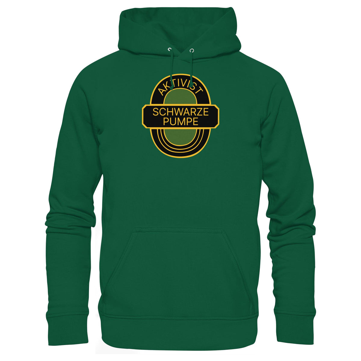 DDR Ostalgie Kapuze / Hoodie Unisex • AKTIVIST SCHWARZE PUMPE