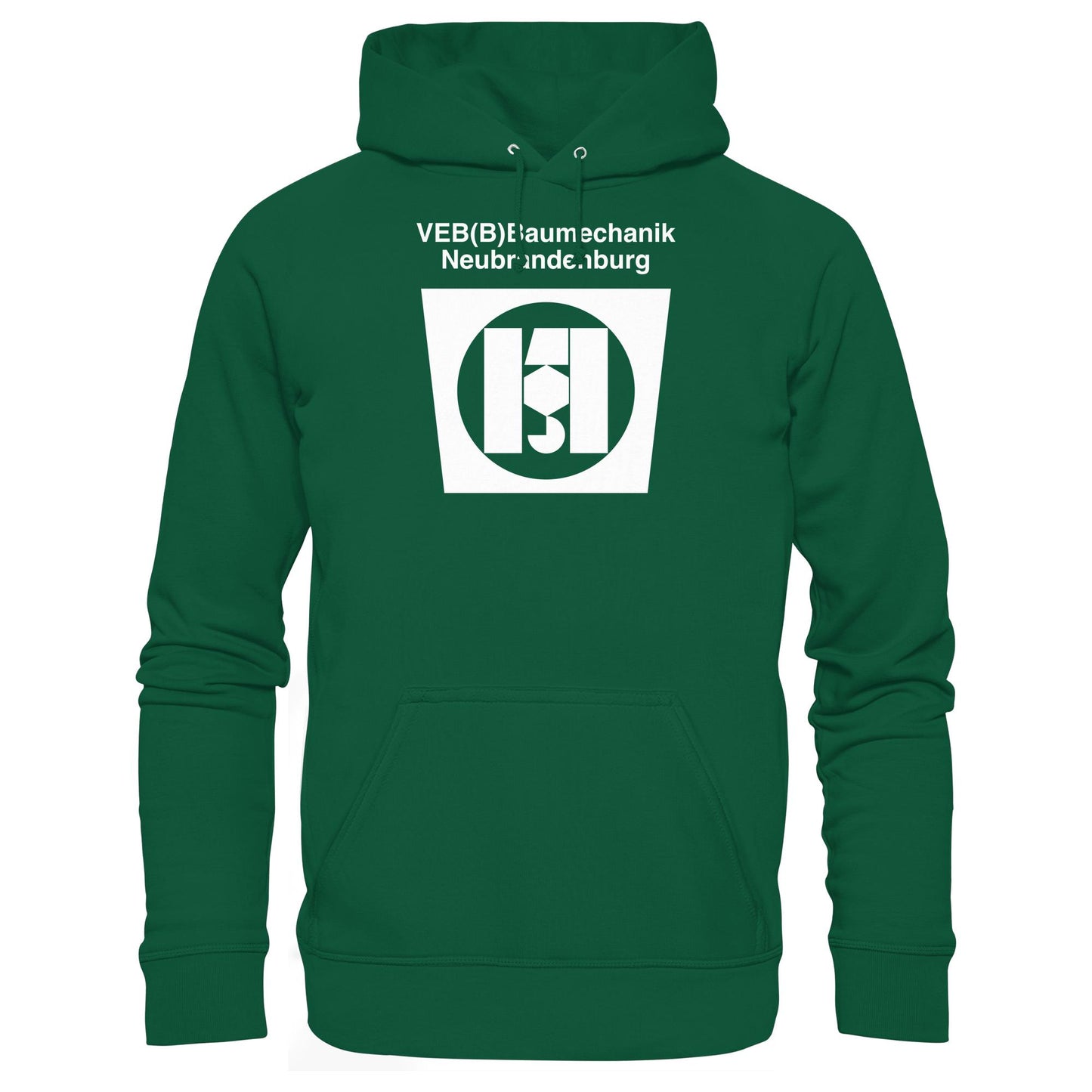 DDR Ostalgie Kapuze / Hoodie Unisex • VEB BAUMECHANIK NEUBRANDENBURG