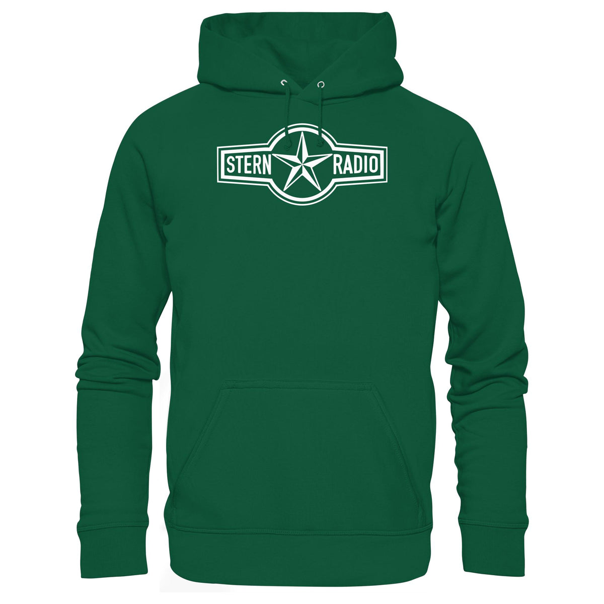 DDR Ostalgie Kapuze / Hoodie Unisex • STERNRADIO BADGE
