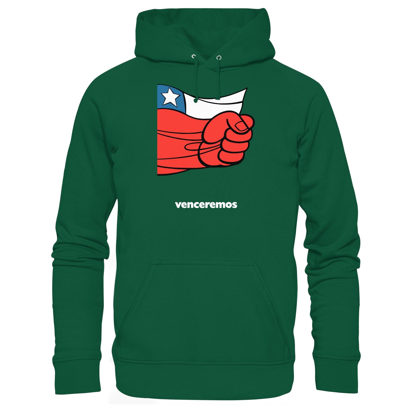 DDR Ostalgie Kapuze / Hoodie Unisex • KUBA - VENCEREMOS (ORIGINAL PLAKAT)