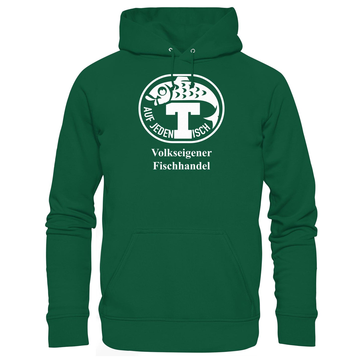 DDR Ostalgie Kapuze / Hoodie Unisex • VEB VOLKSEIGENER FISCHHANDEL