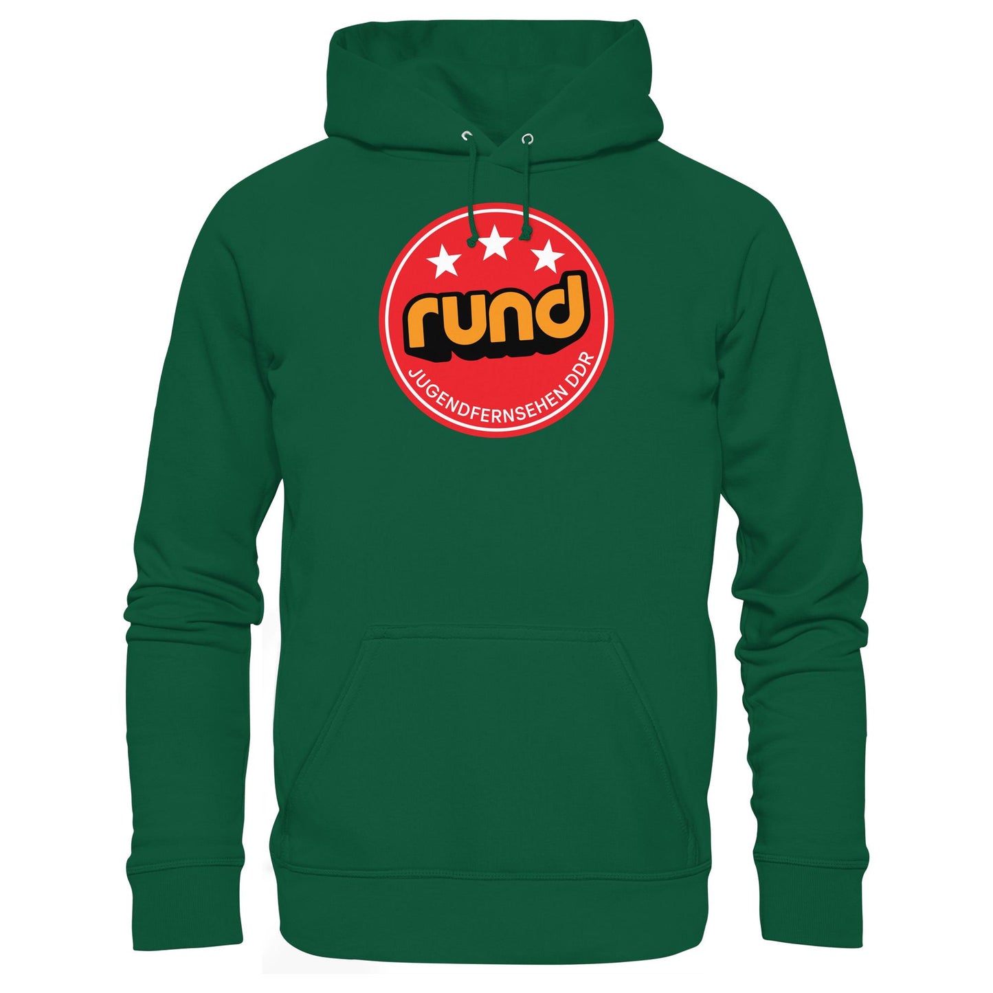 DDR Ostalgie Kapuze / Hoodie Unisex • RUND - JUGENDFERNSEHEN DDR