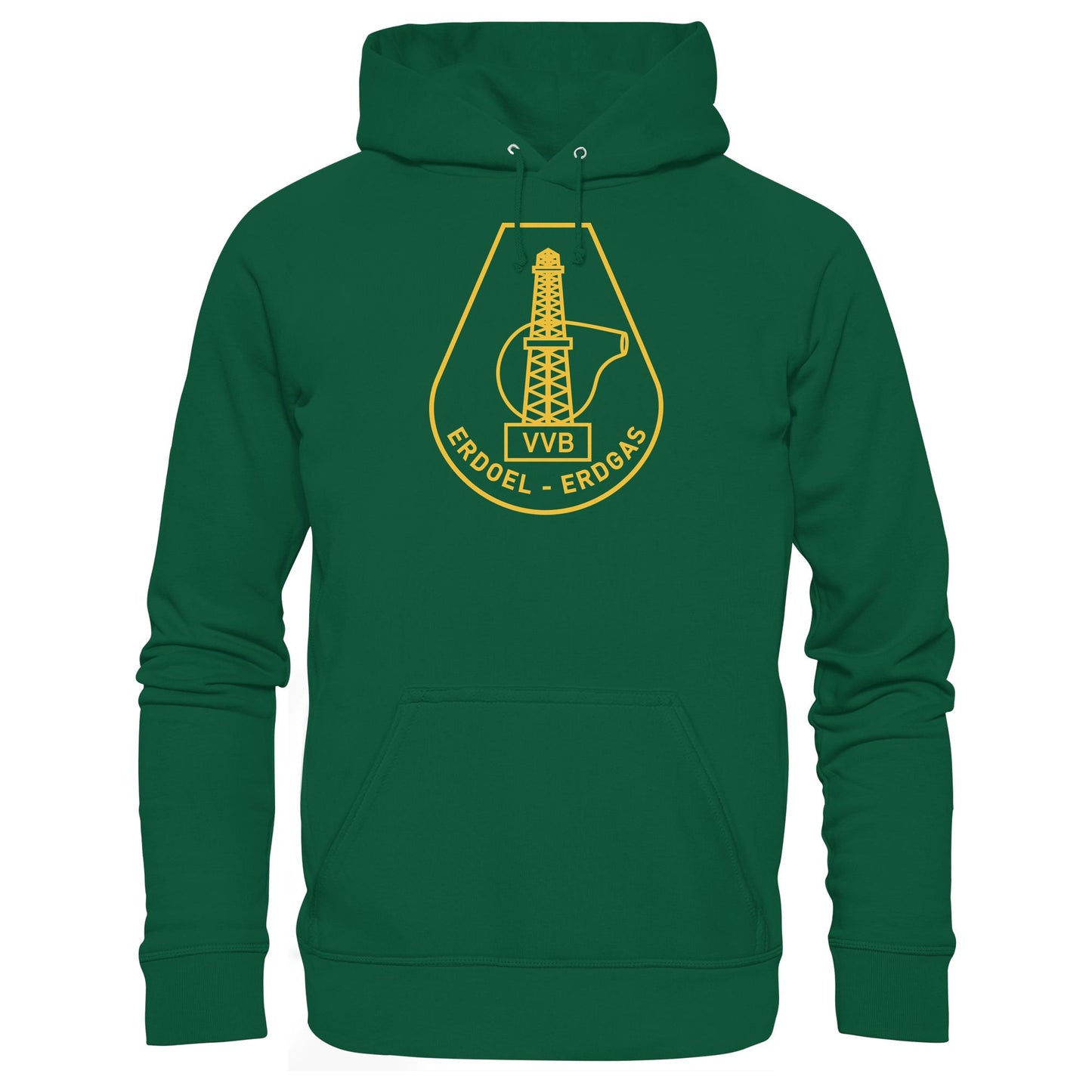 DDR Ostalgie Kapuze / Hoodie Unisex • VVB ERDOEL-ERDGAS