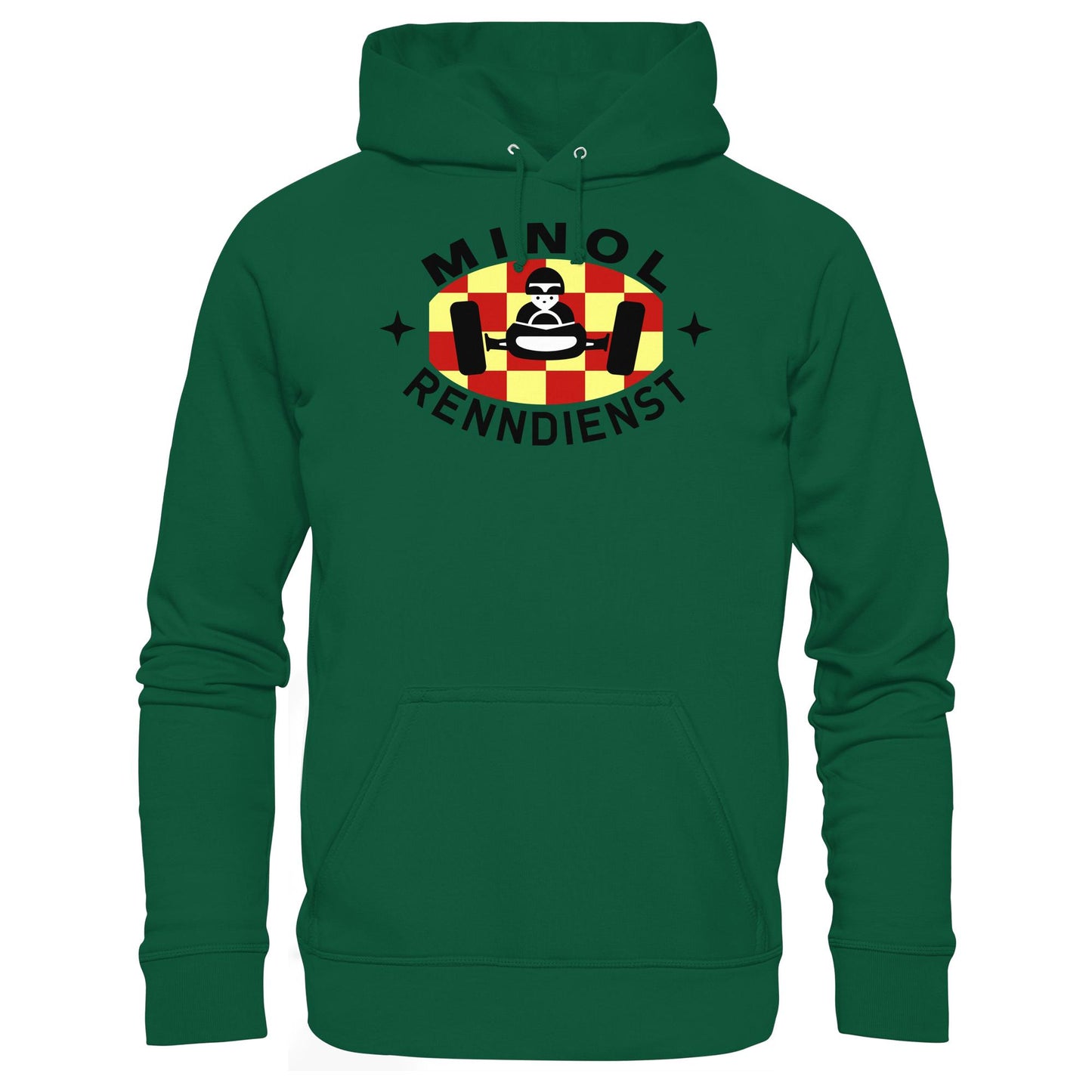 DDR Ostalgie Kapuze / Hoodie Unisex • MINOL RENNDIENST