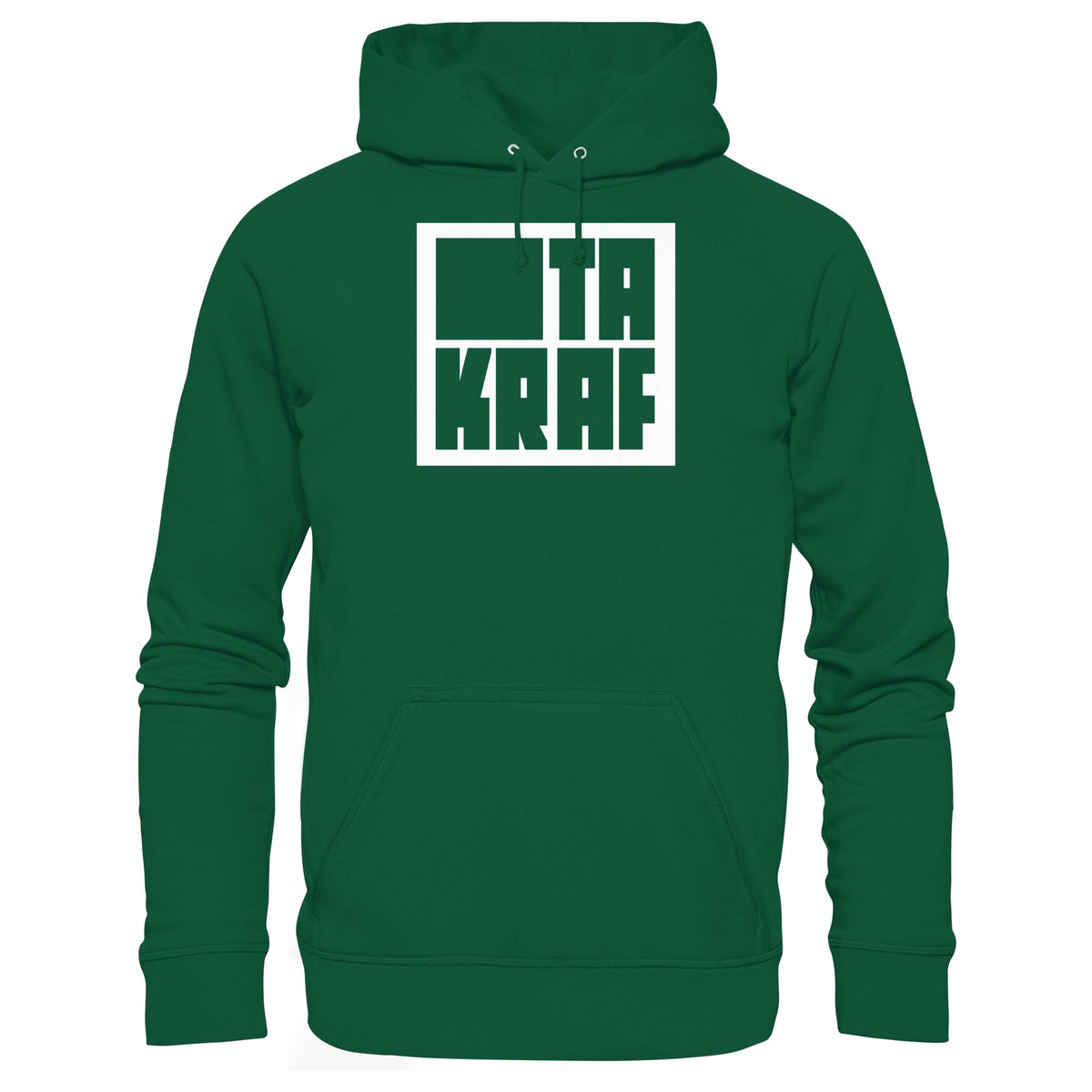 DDR Ostalgie Kapuze / Hoodie Unisex • KOMBINAT TAKRAF - WEISS